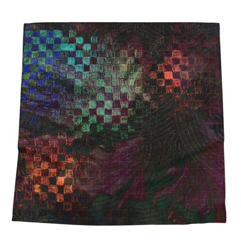 Ordered Chaos Silk Scarf