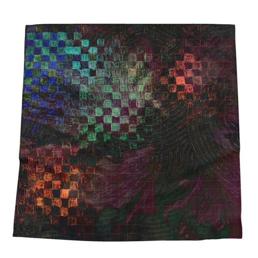 Ordered Chaos Silk Scarf