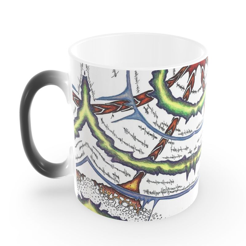 “Strings” Heat-Changing Mug