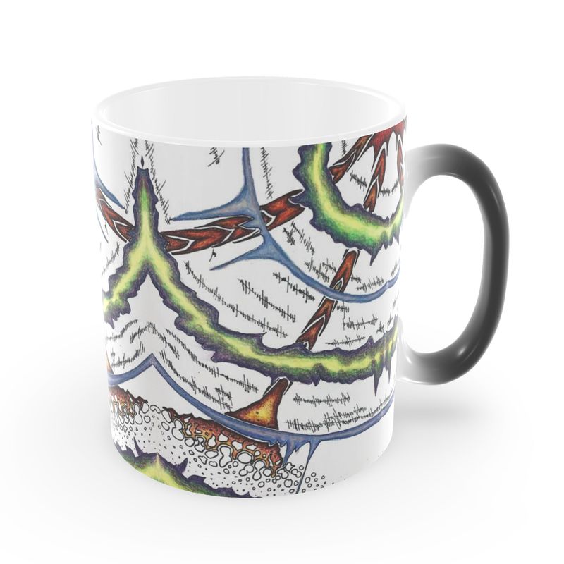 “Strings” Heat-Changing Mug