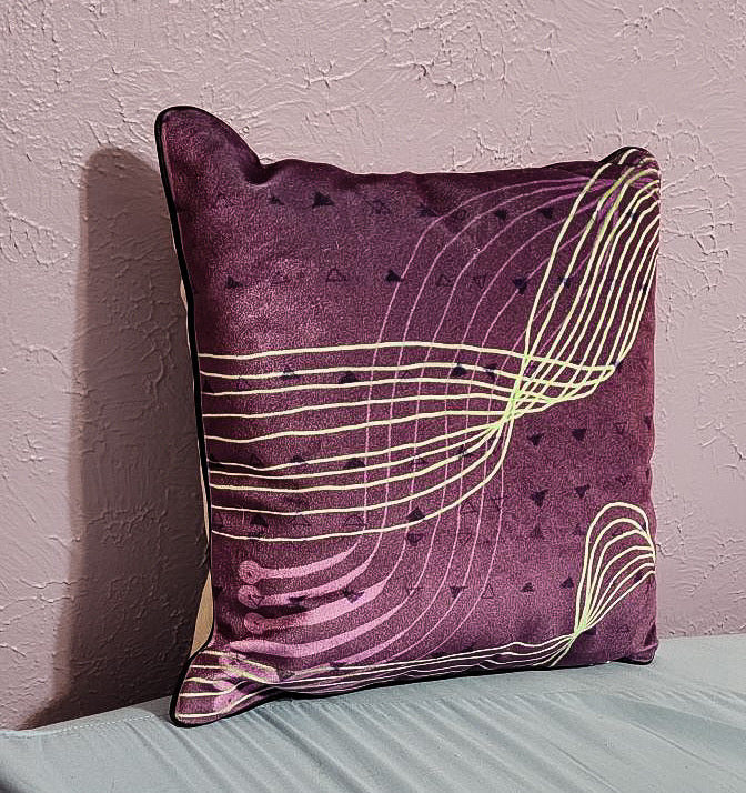 “Connected” Occasional Pillow